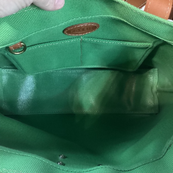 Fossil Colorblock Tote with Wallet - Picture 12 of 14